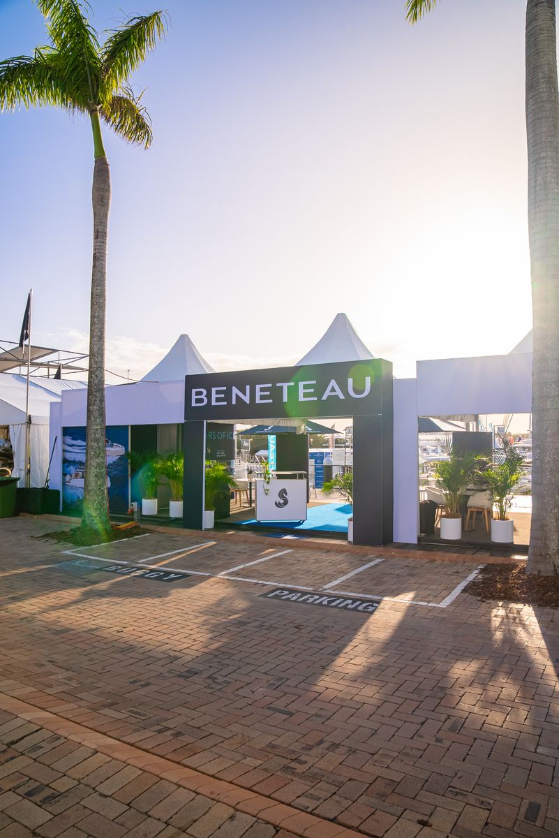 Beneteau stand at Sanctuary Cove Boat Show