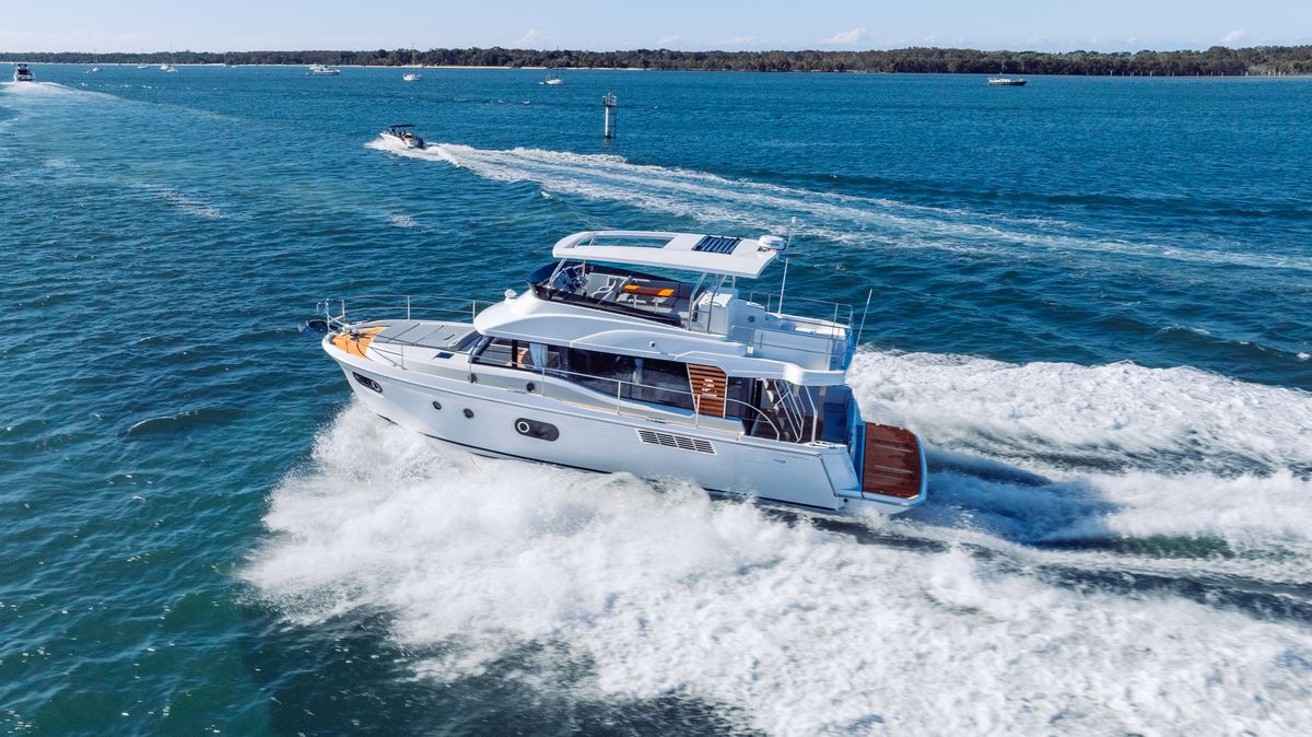 Swift Trawler 48 running shot
